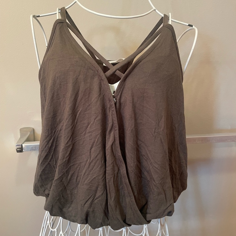 NWT Tilly’s V-Neck, Wrapped Crossbody, Spaghetti Strap Tank Top
